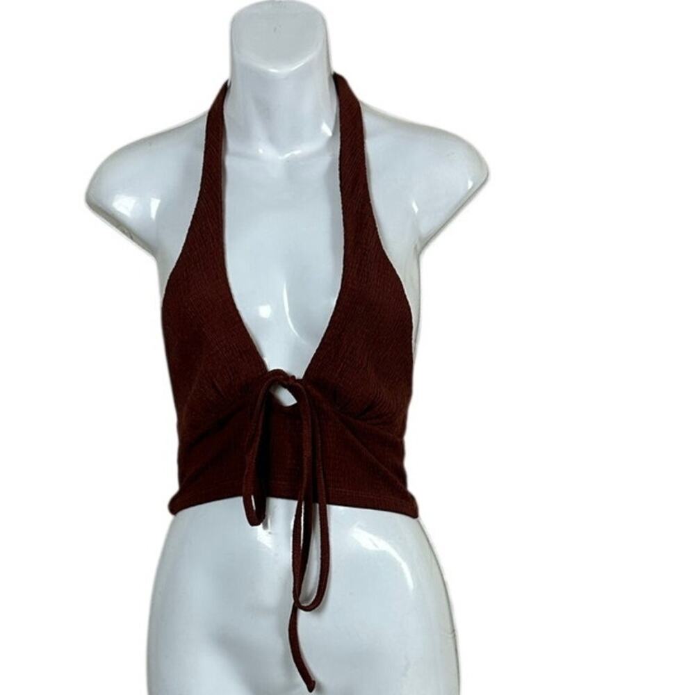 Urban Outfitters Brown Halter Top size XS